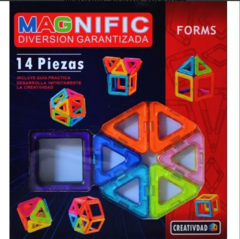 Bloques Magneticos Magnific Forms 14 Piezas