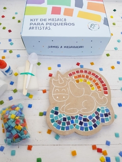 Kit De Mosaico Infantil. Diseño: UNICORNIO - comprar online