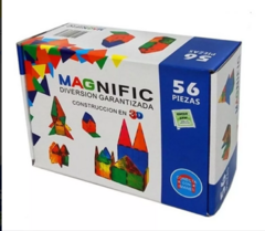Magnific Bloques Magneticos Tiles 56 PIEZAS - comprar online