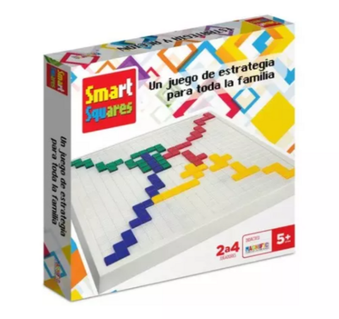 Juego De Mesa Estrategia Smart Squares De Magnific