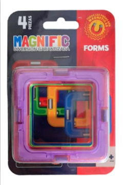 Magnific Forms Bloques Magneticos 4 Cuadrados