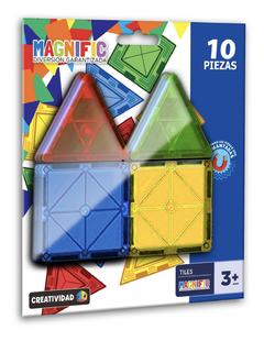 Bloques Magneticos Magnific Tiles 10 Piezas - comprar online