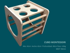 Combo de Cubo o Triangulo con rampa Montessori Premium - Iocari Argentina