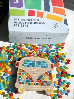 Kit De Mosaico Infantil. Diseño Minivan