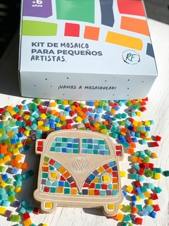 Kit De Mosaico Infantil. Diseño MINIVAN