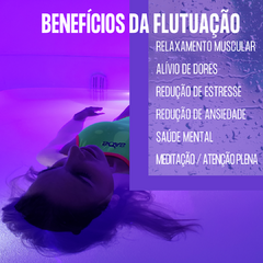 Flutuação | 60 min | dia útil - tarde | entre 12:00 e 17:40 | Validade 3 meses | BF - comprar online