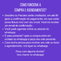 Combo Flutuar + Massagem | 60+60 min | dia útil - tarde | entre 12:00 e 17:45 | Validade 3 meses | BF - Flutuar Float Center