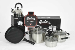 Set Bateria Hudson Acero Inoxidable con Bifera y Paca Silvadora 5pz - Sitronik Home | Todo para la cocina y el hogar |  Hudson, Mastercheff, Tramontina y Fary Home. 