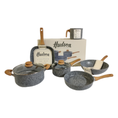 Juego de Ollas Hudson Granito Stone 6pz - Sitronik Home | Todo para la cocina y el hogar |  Hudson, Mastercheff, Tramontina y Fary Home. 