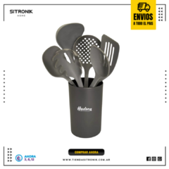 SET DE 7 UTENSILIOS DE COCINA HUDSON