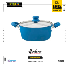Cacerola Hudson 28cm Azul Ceramica reforzada 4mm