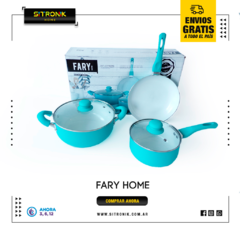 Fary Home Ceramica Color Aqua - comprar online