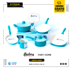 Combo de Batería de Ceramica Aqua Premium | Fary Home + Hudson - comprar online