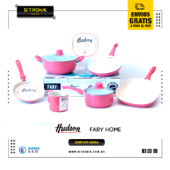 Combo de Batería de Ceramica Pink Premium | Fary Home + Hudson - comprar online