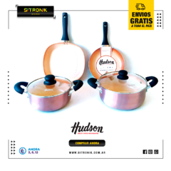 Set de Cocina Hudson Ceramica Bronce 4 Piezas Biss