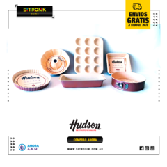 Set Hudson Repostero Ceramica Bronce x6 pz