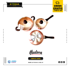 Set Hudson Ceramica Bronce x 3