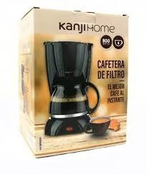Cafetera Filtro KanjiHome negra 6 tazas - comprar online