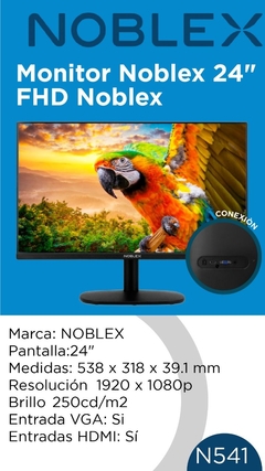 Monitor Noblex 24 FHD NOBLEX