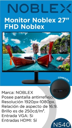 Monitor Noblex 27 fhd