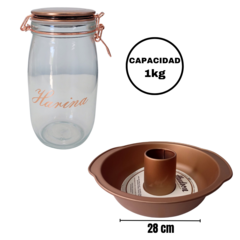 Set Ceramica Bronce Hudosn 11pz Antiadhrente - Sitronik Home | Todo para la cocina y el hogar |  Las mejores marcas Hudson, Carol, Tramontina, Fary Home 