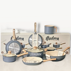 Set de Bateria Hudson Ceramic Grey 7p en internet
