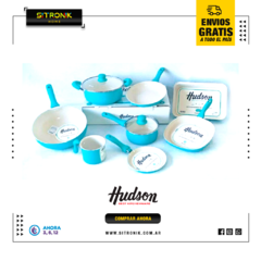 Hudson Ceramica Celeste Premium 7pz asadera