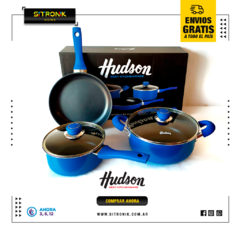 Set de Cocina Hudson Teflón Azul