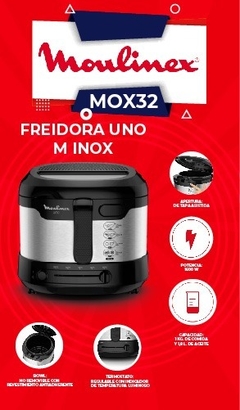 Freidora Moulinex Uno M Inox