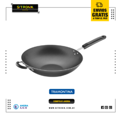 Wok Tramontina 36 cm Antiadherente