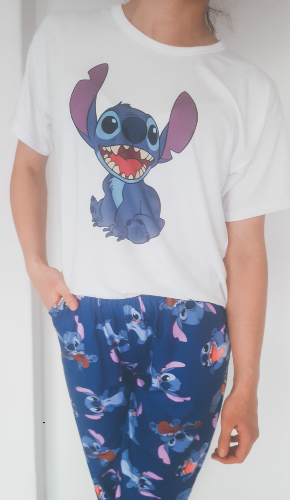 Conjunto de pijama Stitch