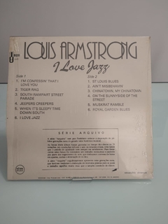 Lp - I Love Jazz - Louis Armstrong - Sebo Alternativa