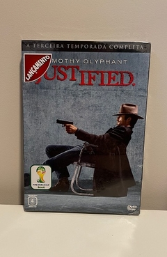 DVD - Justified - 3ª Temporada - Lacrado
