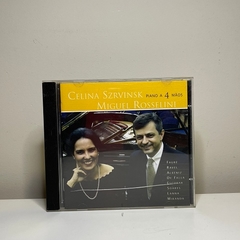CD - Celina Szrvinsk e Miguel Rosselini: Piano a 4 mãos