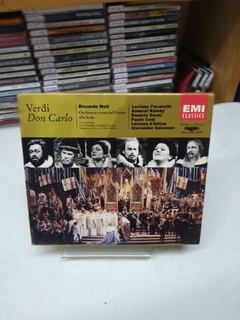 Cd - Don Carlo -Verdi/ Riccardo Muti,Pavarotti, Ramey, Dessi