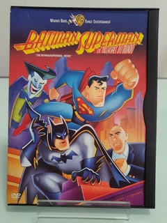 Dvd - Batman e Superman: Os Melhores do Mundo