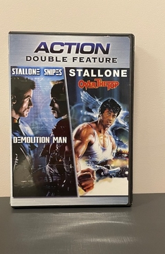 DVD - 2 Filmes de Ação - Sylvester Stallone - Importado