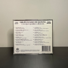 CD - Grupo Fundo de Quintal: É Aí Que Quebra a Rocha - comprar online