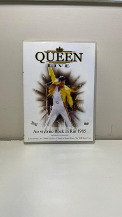 Dvd - Queen Live: Ao Vivo No Rock In Rio 1985