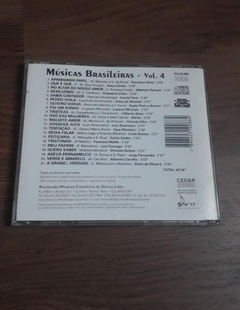 Cd - Músicas Brasileiras Vol 4 - comprar online