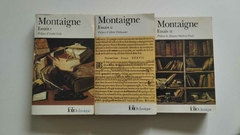 Montaigne - 3 Volumes - Pref. André Gide - Albert Thibaudet - Maurice Merleau Ponty - Montaigne