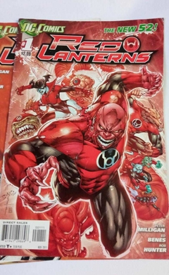 Hq - Red Lanterns - The New 52! Vol 01 Ao 07 - Dc Comics - comprar online