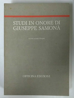 Studi In Onore Di Giuseppe Samonã 3 Volumes - A Cura Di Marina Montuori - comprar online