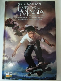 Hq - Os Livros Da Magia - Edição De Luxo - Capa Dura - Vertigo - Neil Gaiman