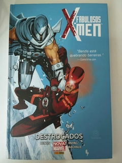 Hq - Fabulosos X-Man - Destroçados - Nova Marvel Capa Dura - Bendis - Irving - Bachalo