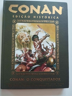 Hq - Conan Edição Histórica - Conan O Conquistador - Capa Dura - Thomas - Silveira - Buscema ....