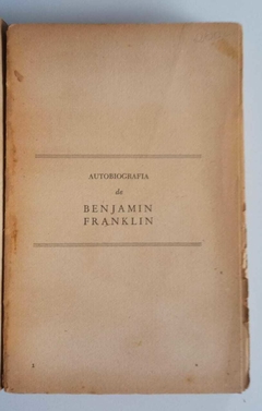 Autobiografia De Benjamim Franklin - Trad - Brenno Silveira - comprar online
