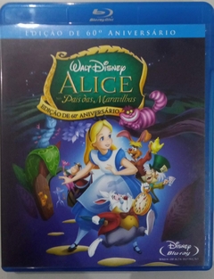 Blu-ray - Animação Alice no País das Maravilhas