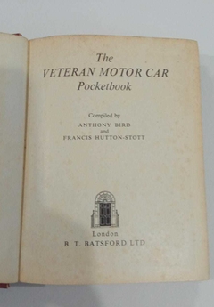 The Vetern Motor Car - Pocketbook - Anthony Bierd And Francis Hutton Stott - comprar online