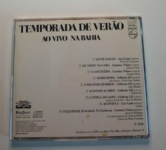 Cd Temporada de Verão Caetano Veloso Gal Costa Gilberto Gil - comprar online